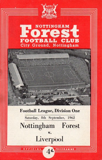 Match programme